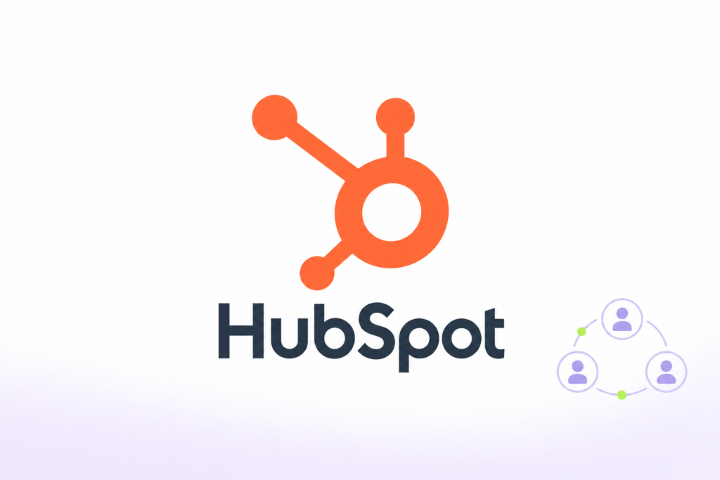 Panel de contactos de HubSpot con información organizada de potenciales clientes.